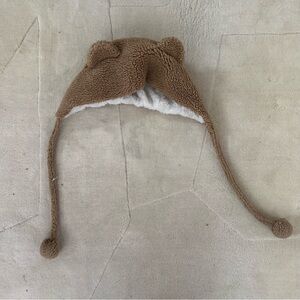 Adorable Brown Bear Ear Hat